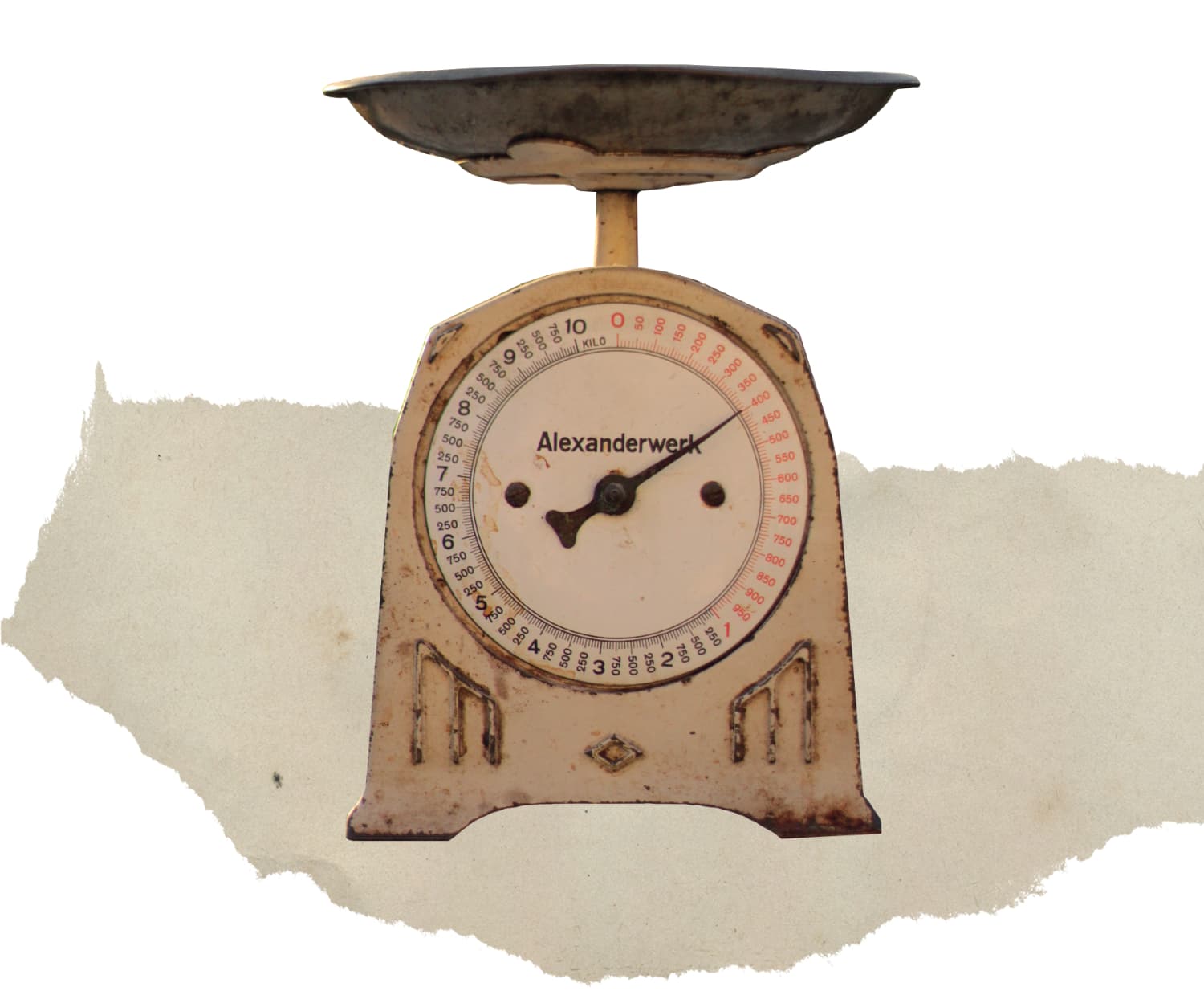 Imaxe dunha balanza antiga