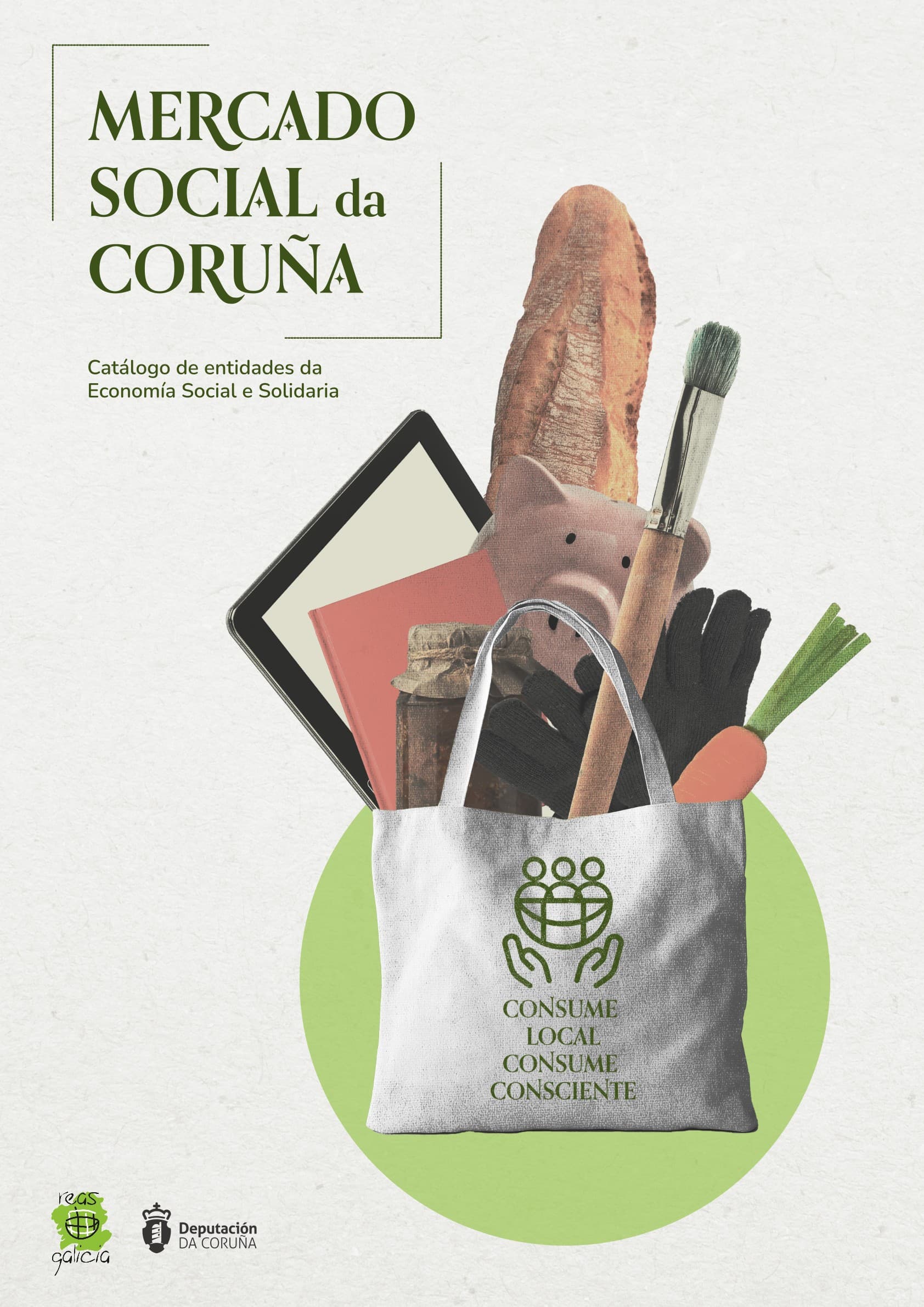 Portada da Revista do Mercado Social da Coruña
